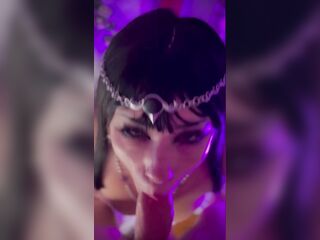 Shadowheart oral-sex and facial
