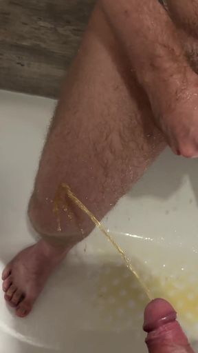 Dirty Pissing Fetishists Having Fun with Urine