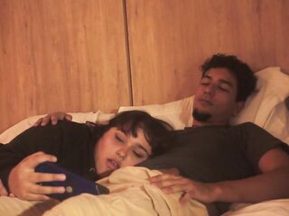 WITH MY STEPBROTHER WE SEE A MOVIE SCENE AND I END UP FEELING HIS DONG IN MY THROAT
