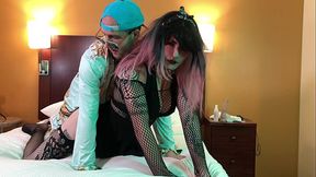 Celebrity Fucks Goth Trans Woman