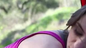 Hot Video @Rimjob and #Big Ass #Outdoor #Brunette with @Alice March for @Fantasy HD Like & Share!