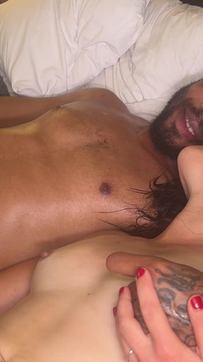 Vanessa plays with her crempied pussy