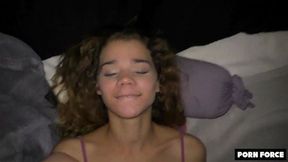CUMMING HARD Beautiful Pornstar Sabrina Spice Enjoys INTENSE Pounding
