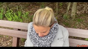 Exhibitionist Gets Orgasm in Park