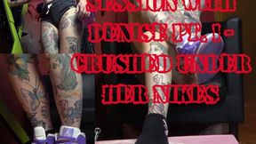 Sigma Femdom - Session with Denise Pt 1 : Crushed Under Her Nikes
