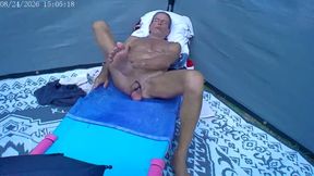 8-25-2026 Cam 2 Naked Tan. Red Neck Pool Out of an 18ft Sunray Openbow Boat. Low Balls, Azz