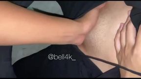 Playful Berhijab Beauty Flirts with with Big Toys