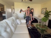 Stripper shows up to the wrong house and accidentally seduces teen- KittiCream