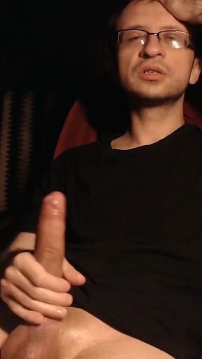 Straight Man Jerking and Cumming