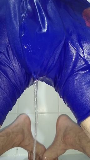 Pissing desperate in underwear, I get everything wet, close-up, I'm your submissive slut, gay, trans, femboy, sissy&hellip;   Clip 2