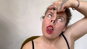 her silly fase with crossed eyes make you horny aV