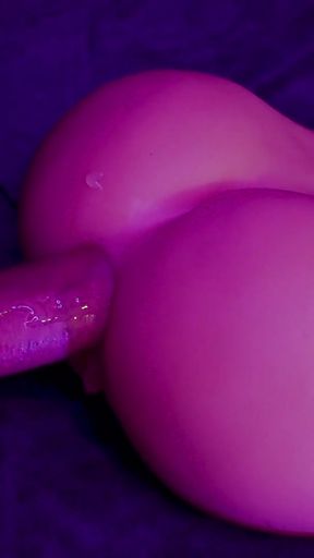 Thrilling moment from &quot;Pounding a sex toy until I cum&quot;