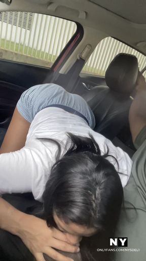 That's how I pay for the Uber service -amateur couple- nysdel