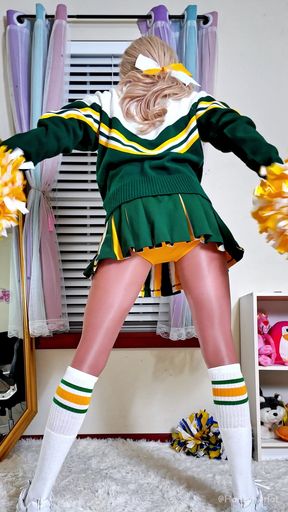 Sissy Cheerleader Tease