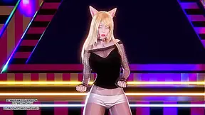 [MMD] Sistar - Touch my body Ahri Sexy Kpop Dance League of Legends Uncensored Hentai 4K