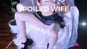 Alice Secrets Spoiled Wife in White Stockings (Part 1 of 2)