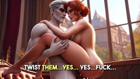 Busty MILF Squirts on Step Stepson’s Cock