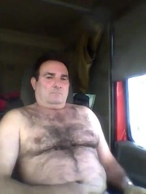 Pakistani Trucker Dad Amateur Video