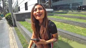 ”Big Breasted but petite Thai MILF amateur amazing sex with a Farang”