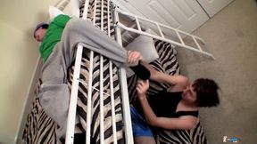 A Tickle Leads to Jacking off