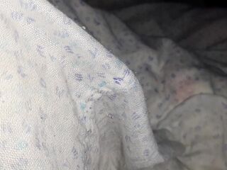 I caught my neighbour masturbating below the blanket and started masturbating also - Lesbo_illusion