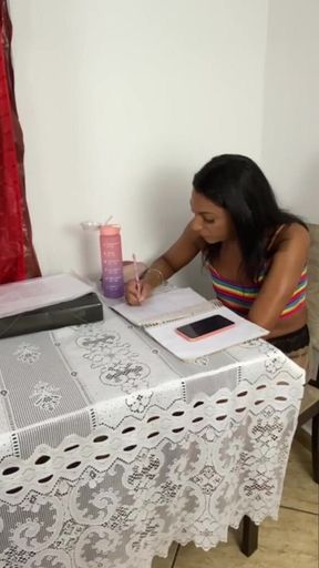 Uinny Called Caio to Help with His Studies