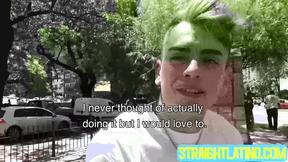 ”Hot wavy haired Frederico Del Rey rides my dick after sucking it”