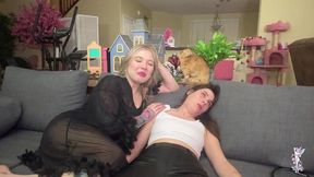 ziva fey and kaiia eve - vampire seductress ko bites