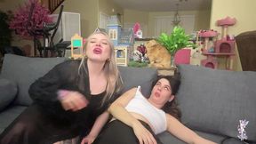 ziva fey and kaiia eve - vampire seductress ko bites