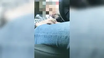Daddy Gives Outdoor Blowjob to Big Cock Amateur