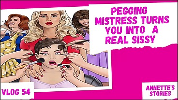 Pegging Hentai Audio Roleplay. Femdom ASMR. Feminization