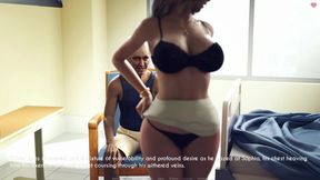 A Wife and Stepmother - Awam - Sophia Let Mr. Gibbs Touch Her Pussy Through Her Panties