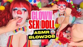 Clown Sex Doll Blowjob ASMR