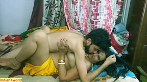 Indian Teen Boy Has Hot Sex with Friend's Sexy Stepmother! Hot Webseries Sex
