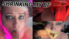 a witches shrinking spell