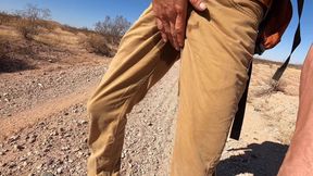 Pissing My Work Pants in the Desert