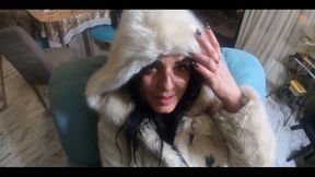 Milfycalla- Face Fuck While Wearing White Fur Coat and Ugg Boots 208i Think You Were a Bad Man Today.