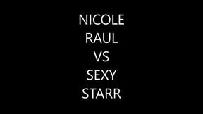 TOPLESS CATFIGHT: Nicole vs Sexy Starr 720p
