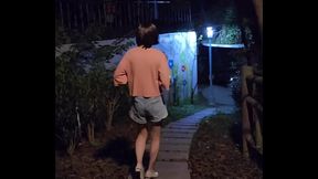 Try taking off my pants and masturbate in the public park