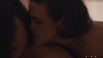 Romi Rain is passionately making love with Penny Barber, while they are alone at home