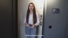 Naughty Student Wants to Pass – Professor Demands a Different Test