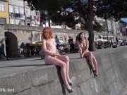 Jeny Smith and Vienna Love nude in public