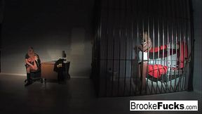 Watch Brooke Brand Banner be both the Cop and the Inmate