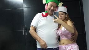 Stepfather gets horny feeling his stepdaughter'_s sweet caresses