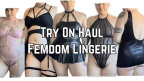 Try On Haul Femdom Lingerie