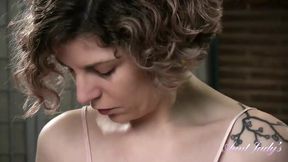 AuntJudys - 38yo Hairy MILF Tess in Silky Pink Lingerie