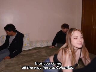 elnonohub and her colombian partner look for deepthroat thrills