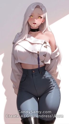 Ai generated Anime Big tits Cum on tits Bouncing tits Natural tits