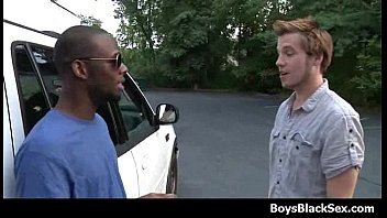 Blacks on boys - Nasty gay interracial hardcore action 21