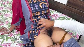 Indian MILF Wife Cheats with Neighbor (hairy saree pussy fucked)